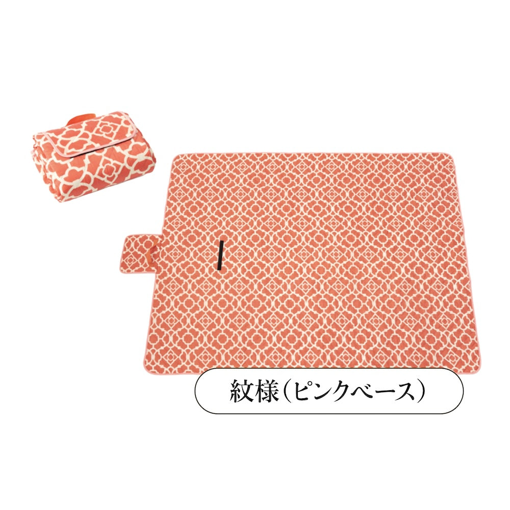 POP柄 キルティング レジャーシート