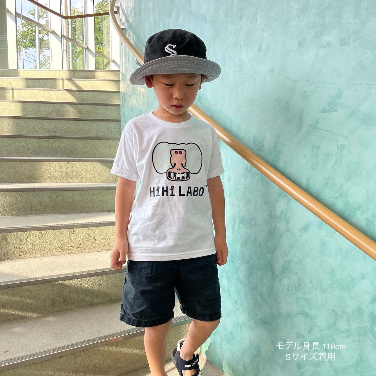 HiHiLABO,ヒヒラボ,T-shirts,T's,Tシャツ,Kids,Youth,キッズ,ユース,ジュニア,ロゴ,アイコン,プリント,Logo,Icon,Print,子供服,子ども,Baby,Children,Gift,Present,ギフト,贈り物