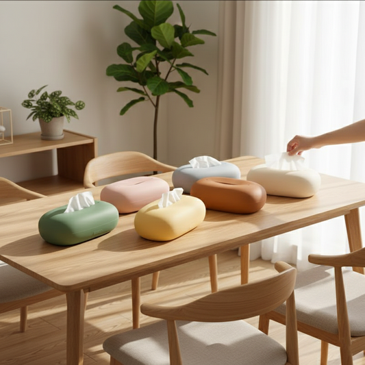 HiHi LABOオリジナル シリコン製ティッシュケース(コンパクトサイズソフトパック専用)