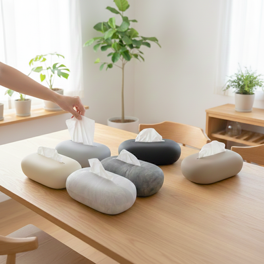 HiHi LABOオリジナル シリコン製ティッシュケース(コンパクトサイズソフトパック専用)