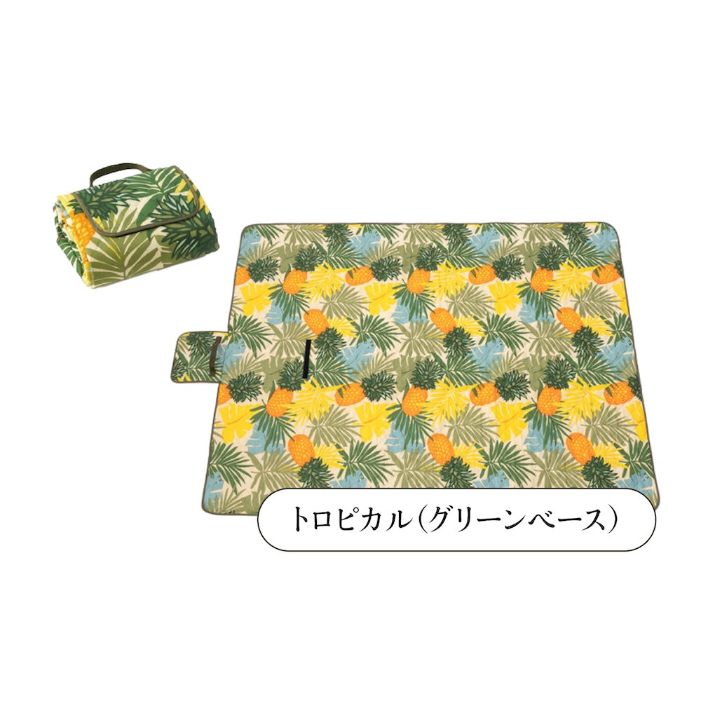 POP柄 キルティング レジャーシート