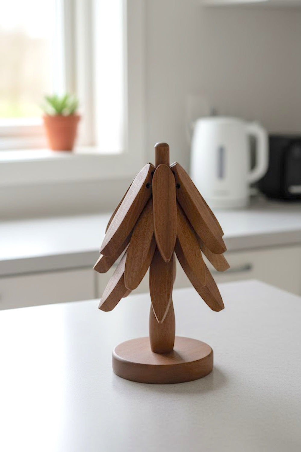 mokkii ツリー型 木製鍋敷き Trivets Tree