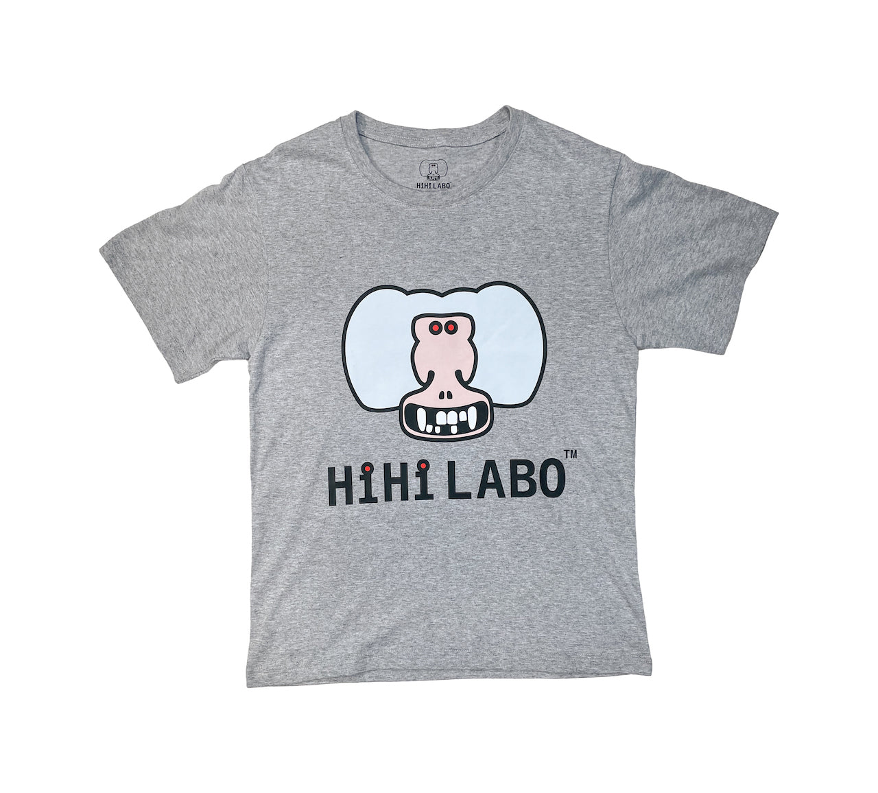 HiHi LABOアイコン&ロゴプリント 半袖Tシャツ