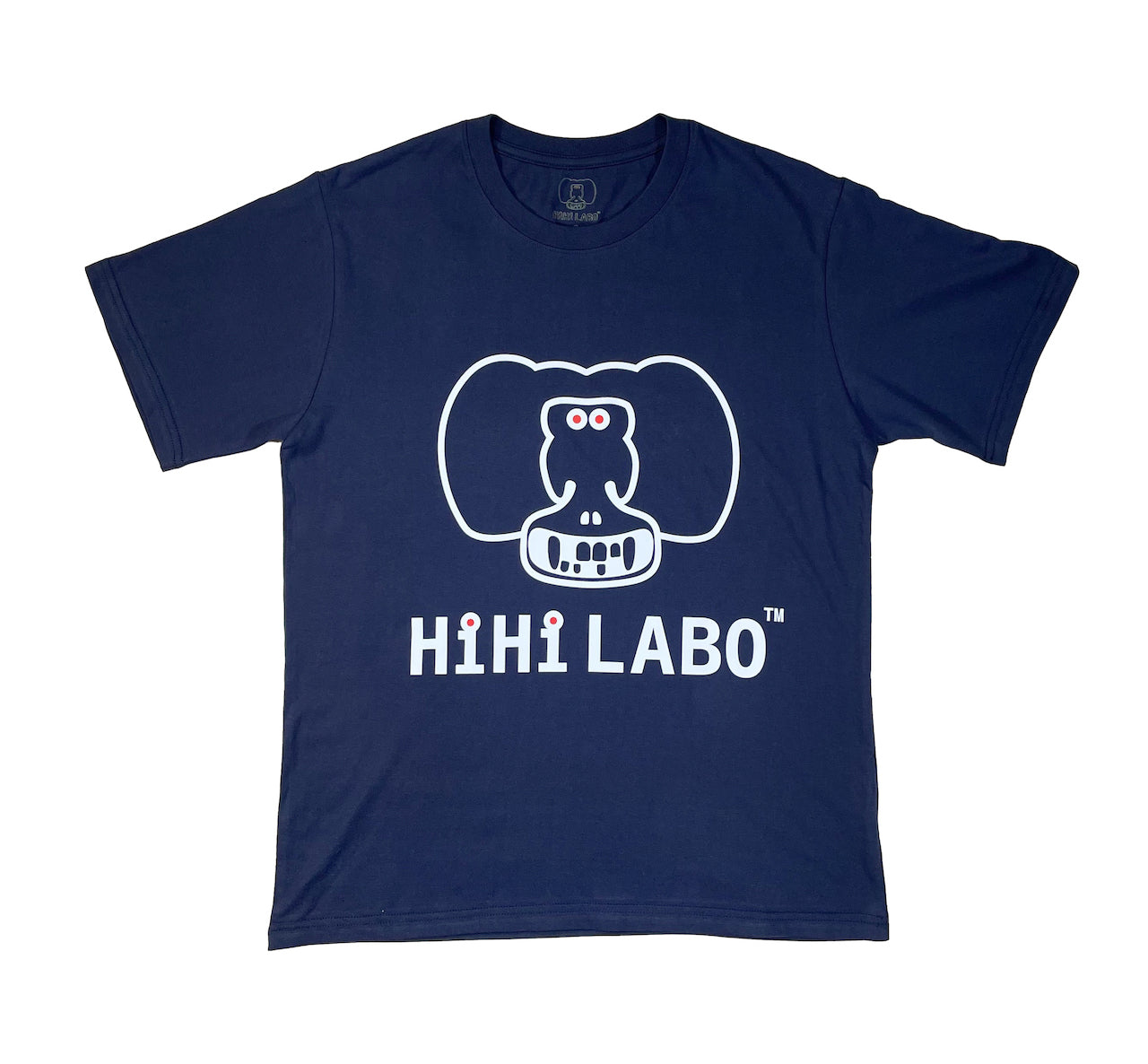 HiHi LABOアイコン&ロゴプリント 半袖Tシャツ
